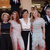 Olivier Assayas, Juliette Binoche, Chloe Grace Moretz, Kristen Stewart participam da première do filme 'Clouds of Sils Maria' durante o Festival de Cannes 2014