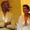 Kanye West e Kim Kardashian foram curtir a última noite de 'solteiros' no Palácio de Versailles, na França