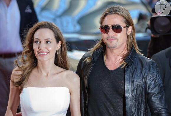 Angelina Jolie tem um relacionamento com Brad Pitt há quase dez anos 