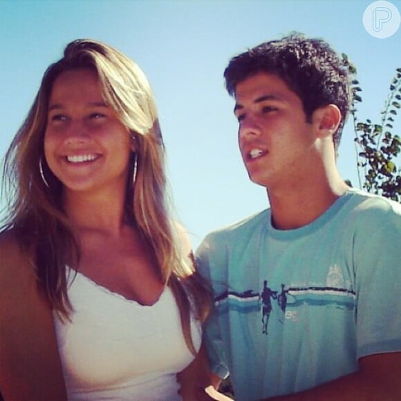 Fernanda Gentil começou a namorar Matheus Braga aos 15 anos