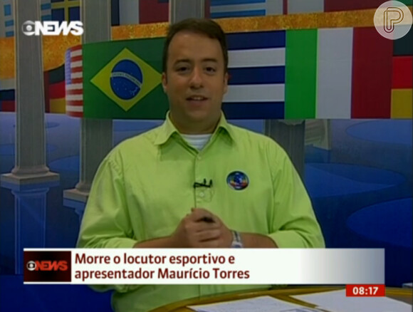 Maurício Torres teve passagem pela Globo fazendo reportagens e comentários esportivos