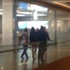 Neymar e Bruna Marquezine foram flagrados por uma fã de mãos dadas no Shopping Village Mall, Zona Oeste do Rio de Janeiro, na noite de sexta-feira, 23 de maio de 2014