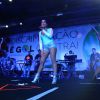 Anitta faz show no lançamento do projeto 'Discriminação é Gol Contra', na Vila da Penha, Zona Norte do Rio de Janeiro