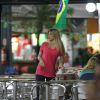 Susana Werner fez compras em shopping do Rio de Janeiro, nesta sexta-feira, 20 de junho de 2014