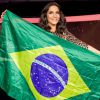 Ivete Sangalo garantiu: vai enviar um vídeo ao 'Fantástico' sugerindo que sua música, 'Tempo de Alegria', se torne a música oficial da torcida pelo Brasil na Copa do Mundo