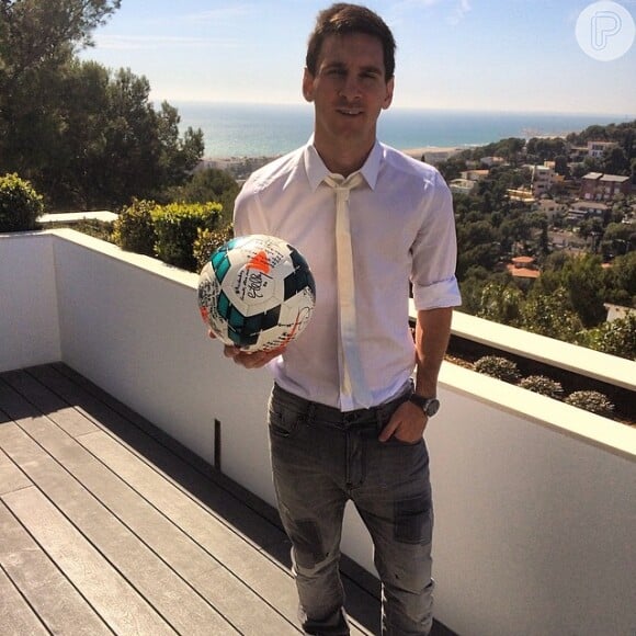 Lionel Messi é um dos jogadores mais famosos do mundo