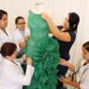 O vestido de Ivete Sangalo foi feito com rendas do nordeste do Brasil