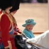 Rainha Elizabeth participou da parada militar 'Trooping The Colour', realizada em Londres, na Inglaterra, na manhã deste sábado, 9 de junho de 2018