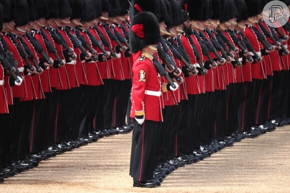 Tradicional parada militar 'Trooping The Colour' aconteceu em Londres, na Inglaterra, na manhã deste sábado, 9 de junho de 2018