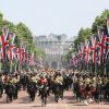 Tradicional parada militar 'Trooping The Colour' foi realizada em Londres, na Inglaterra, na manhã deste sábado, 9 de junho de 2018