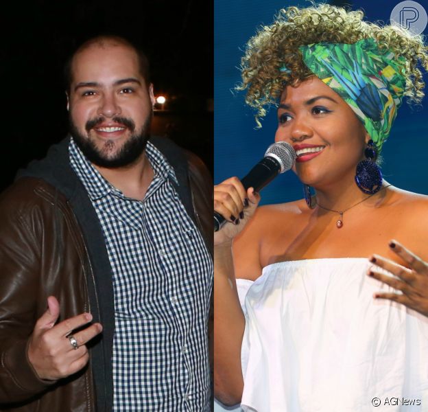 Tiago Abravanel homenageou Gaby Amarantos neste domingo, 10 de junho de 2018, no quadro 'Show dos Famosos', do 'Domingão do Faustão'