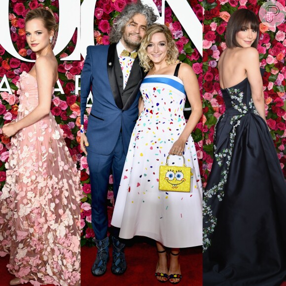 Stephanie Styles, Katy Weaver e Katharine McPhee foram destaques na 72ª edição do Tony Awards, realizada no Radio City Music Hall, em Nova York, neste domingo, 10 de junho de 2018