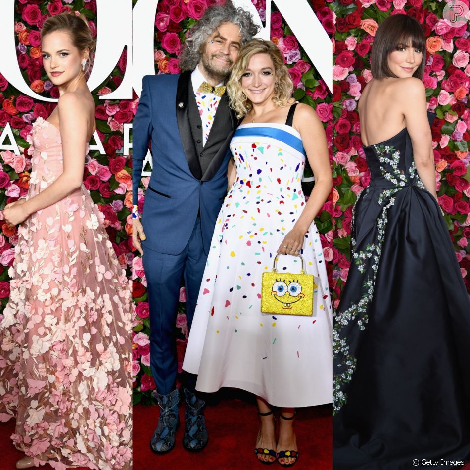 Stephanie Styles, Katy Weaver e Katharine McPhee foram destaques na 72ª edição do Tony Awards, realizada no Radio City Music Hall, em Nova York, neste domingo, 10 de junho de 2018