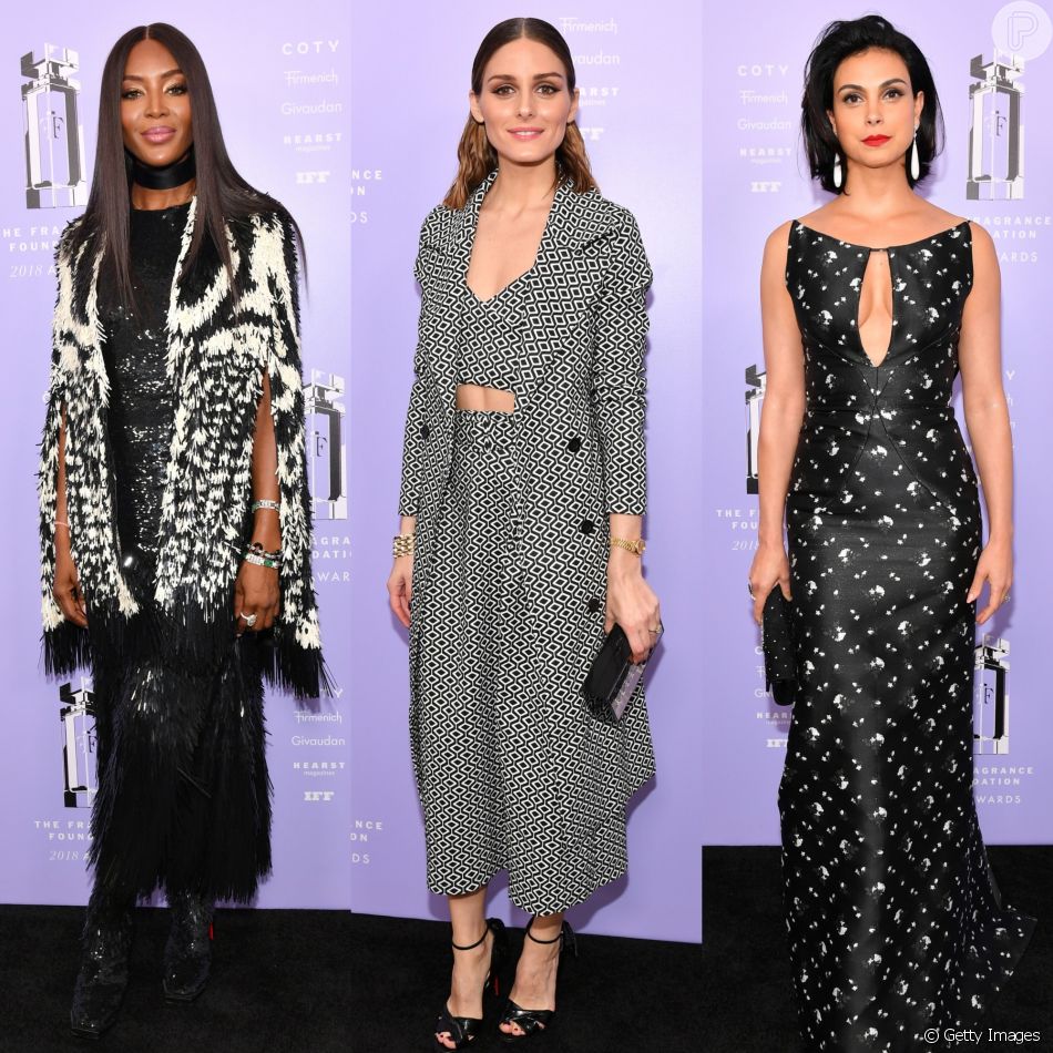 Naomi Campbell, Olivia Palermo e Morena Baccarin exibiram looks em