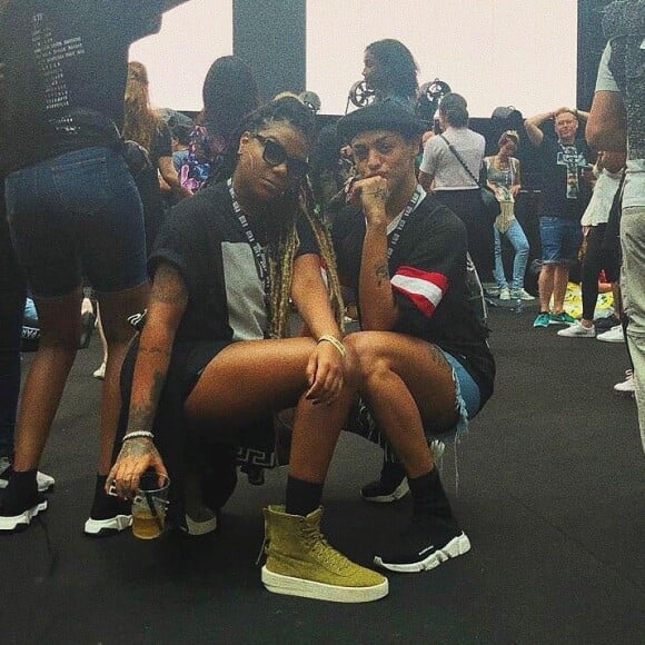 Ludmilla encontra Pabllo Vittar em Amsterdã no show de Beyoncé nesta quarta-feira, dia 20 de junho de 2018