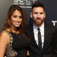 Antonella Rocuzzo, mulher de Lionel Messi, também o parabenizou na web pelo aniversário