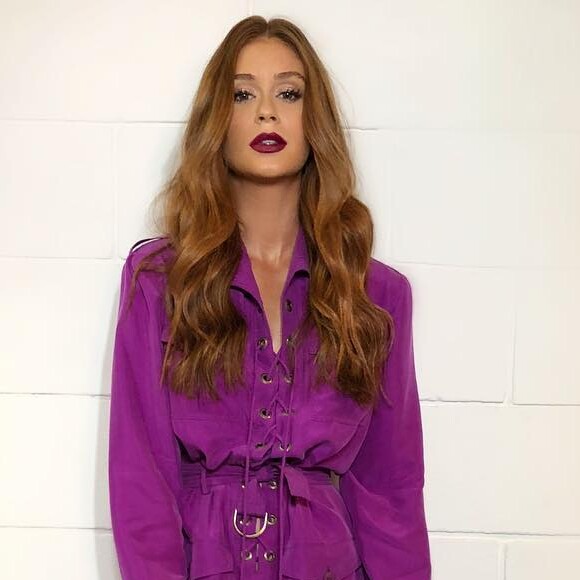 Marina Ruy Barbosa completa 23 anos no próximo sábado, 30 de junho de 2018