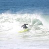 Cauã Reymond surfa na praia do Recreio, na Zona Oeste do Rio de Janeiro, na manhã desta segunda-feira, 21 de julho de 2014