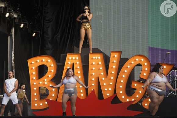No final da semana, Anitta fez show no Rock in Rio Lisboa