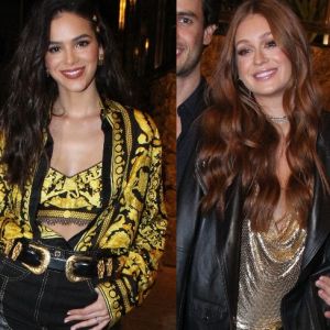 Marina Ruy Barbosa e Bruna Marquezine se divertem em pista de dança em vídeo oficial da festa da ruiva, em 1º de julho de 2018