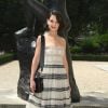 A atriz Katie Holmes compareceu ao desfile da Christian Dior Alta-Costura inverno 2018/2019