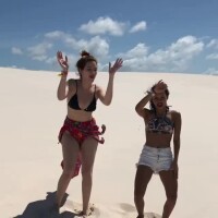 De biquíni, Ana Clara e Gleici Damasceno dançam Anitta: 'Remake de 'Sua Cara''