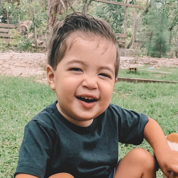 Aline Gotschalg é mãe do pequeno Lucca, de 2 anos, fruto do casamento com Fernando Medeiros