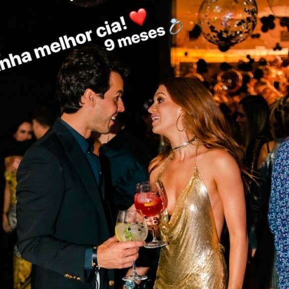 Marina Ruy Barbosa não poupou elogios ao marido, Xande Negrão: 'Melhor companhia!'