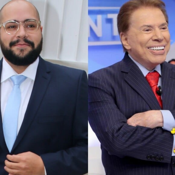 Silvio Santos incentivou o neto Tiago Abravanel para a final do 'Show dos Famosos', do 'Domingão do Faustão', neste domingo, 8 de julho de 2018: 'Oi, Tiago, parabéns! Foi muito boa a sua exibição. Agora tem que caprichar na final'