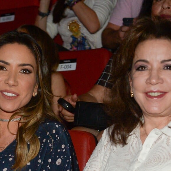 Mulher de Silvio Santos, Iris Abravanel também desejou sorte a Tiago Abravanel: 'Você é muito querido! Foi o único 10 da plateia. Muito legal isso'