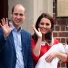 Louism, filho caçula de Kate Middleton e príncipe William, nasceu dia 23 de abril de 2018