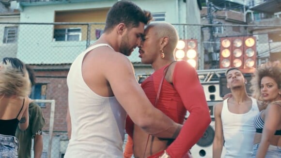 Modelo fala de beijo em Nego do Borel no clipe 'Me Solta': 'Acabou rolando'