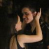 Larissa Manoela e o namorado, Leo Cidade, trocaram carinhos após festa do cantor Nego do Borel
