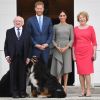 A visita à Irlanda incluiu ainda visita ao presidente, Michael Higgins