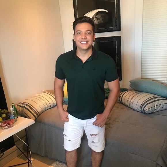 Wesley Safadão falou que adianta shows aos domingos para ficar com os filhos