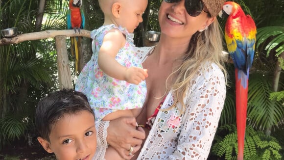 Eliana se despede de Miami e exibe foto fofa com filhos: 'Momentos abençoados'