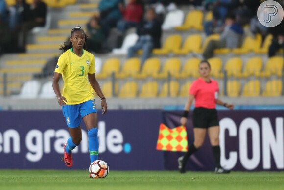 Com apenas 20 anos, Daiane é a caçula da seleção brasileira