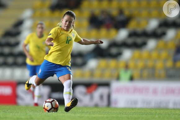 Andressinha tem 23 anos e está há 10 na seleção brasileira