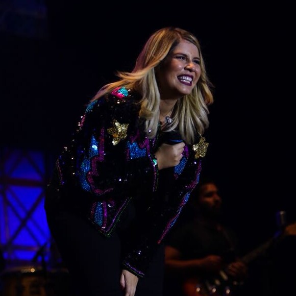 Marília Mendonça se apresentou no Festival Expocrato 2018, no Parque Pedro Felício Cavalcanti, no Ceará