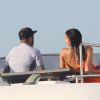 Neymar e Bruna Marquezine relaxaram no passeio de barco em Ibiza, na Espanha
