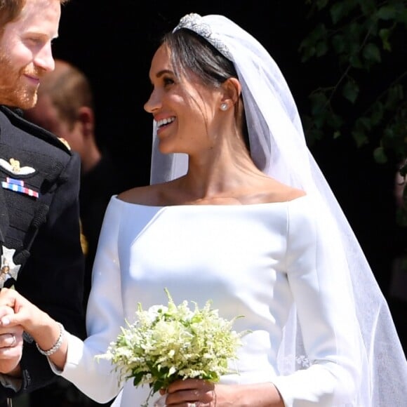 E foi o eleito para seu vestido mais importante: o de casamento. A Givenchy, grife que eternizou a elegância de Audrey Hepburn, foi a escolhida para confeccionar o vestido