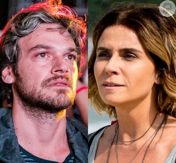 Beto Falcão (Emílio Dantas) decide se entregar para Luzia (Giovanna Antonelli) na cadeia na novela 'Segundo Sol' 