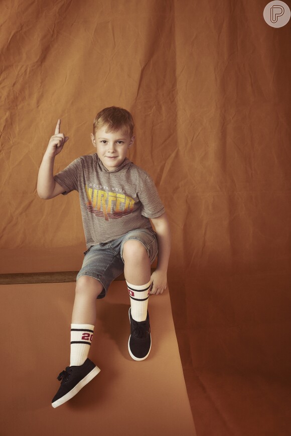 Davi Lucca, filho de Neymar, estrela a campanha de Dia dos Pais da fast fashion C&A