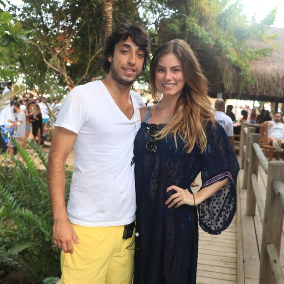 Bruna Hamú foi pedida em casamento por Diego Moregola logo após dar à luz Júlio