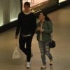 Lívian Aragão curtiu passeio com o namorado, José Marcos, em shopping do Rio de Janeiro na noite desta segunda-feira, 30 de julho de 2018
