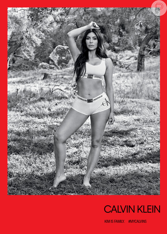 A marca americana é uma das mais tradicionais nos dois segmentos, Kim Kardashian mostra corpo mais enxuto na campanha