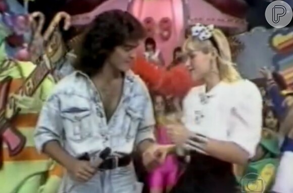 Junno Andrade dança com Xuxa
