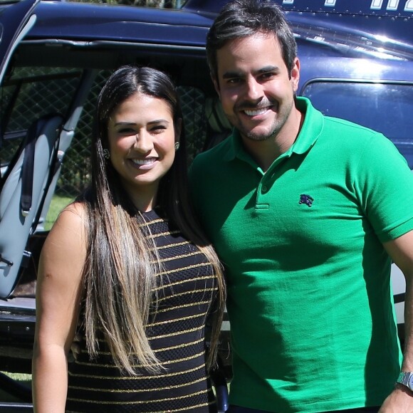 Henry é fruto do casamento da sertaneja Simone com o piloto Kaká Diniz