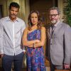 Vanessa Gerbelli contracenou com os atores Marcello Melo Jr. e Leonardo Medeiros na novela 'Em Família'