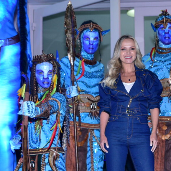 Aniversário do filho de Eliana aconteceu em um buffet infantil em São Paulo